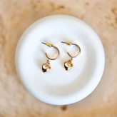 گوشواره طرح قلب - کد 209