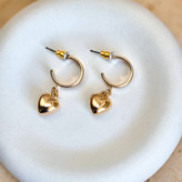 گوشواره طرح قلب - کد 209