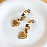 گوشواره طرح قلب - کد 210