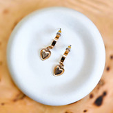 گوشواره طرح قلب - کد 210